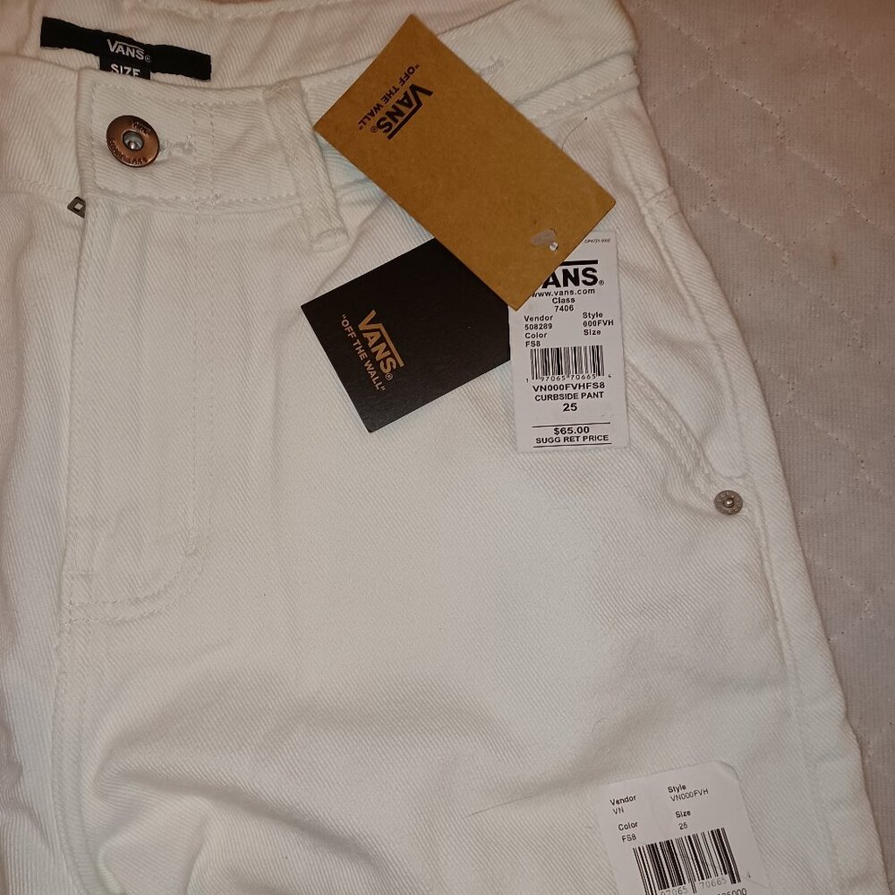 Vans Curbside Pants Women's Size 25 VN000FVHFS8 - Picture 5 of 13
